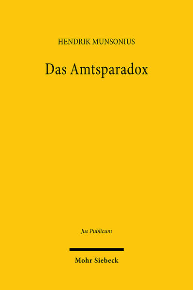 Das Amtsparadox