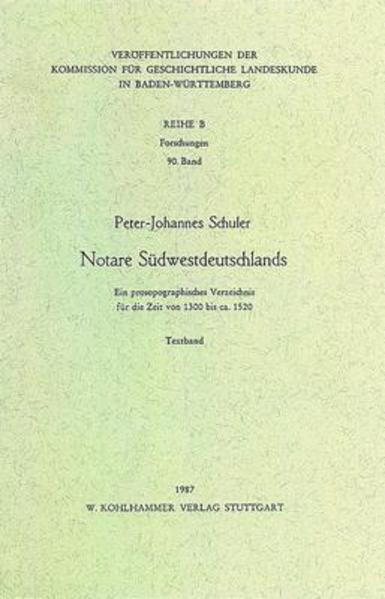 Notare Südwestdeutschlands