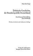 Politische Geschichte der Bundesrepublik Deutschland