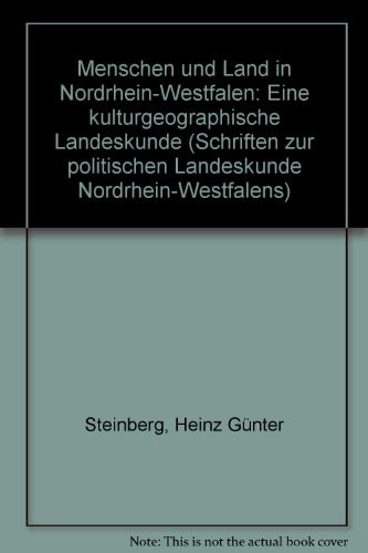 Menschen und Land in Nordrhein-Westfalen