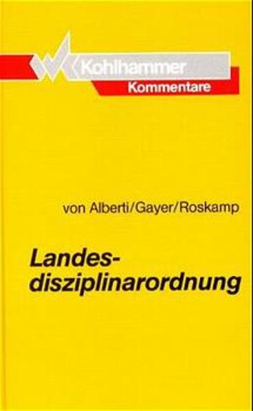 Landesdisziplinarordnung