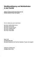 Stressbewältigung und Wohlbefinden in der Familie