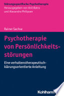 Psychotherapie von Persönlichkeitsstörungen