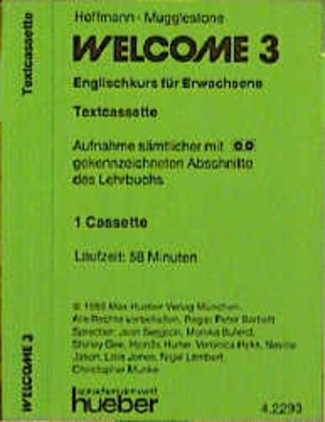 Welcome 3. Englischkurs für Erwachsene