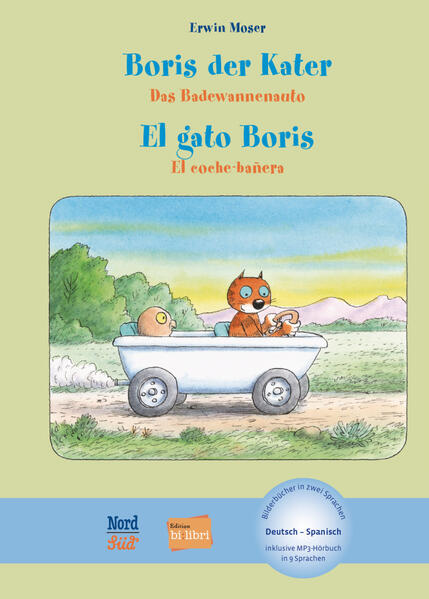 Boris der Kater – Das Badewannenauto (Deutsch-Spanisch)
