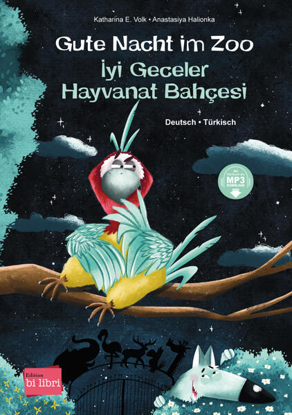 Gute Nacht im Zoo (Deutsch-Türkisch)