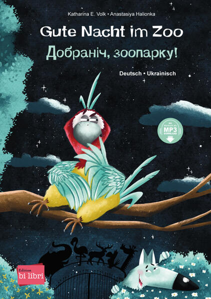 Gute Nacht im Zoo (Deutsch-Ukrainisch)