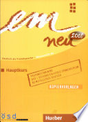 em neu. Ausgabe in drei Bänden. Deutsch als Fremdsprache / em neu 2008 Hauptkurs - Niveaustufe B2 /Prüfungstraining ÖSD B2, Buch und Audio-CD