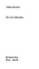 Das rote Jahrzehnt