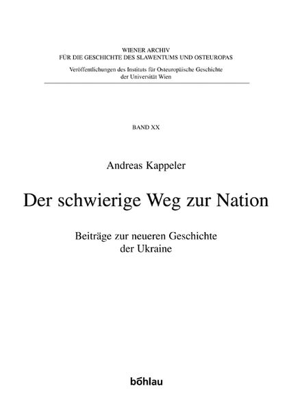 Der schwierige Weg zur Nation
