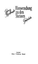 Hinwendung zu den Steinen