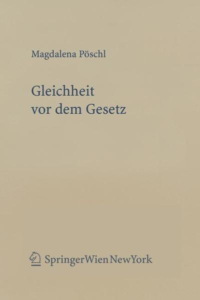 Gleichheit vor dem Gesetz