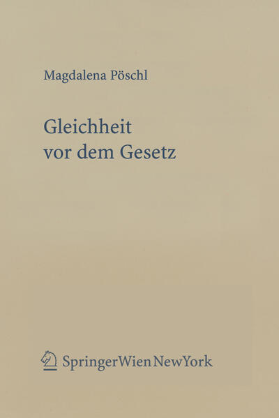Gleichheit vor dem Gesetz