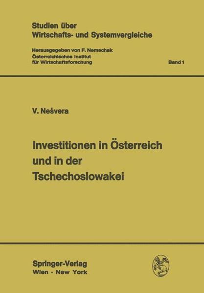 Investitionen in Österreich und in der Tschechoslowakei