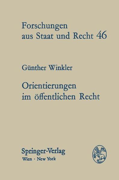 Orientierungen im öffentlichen Recht