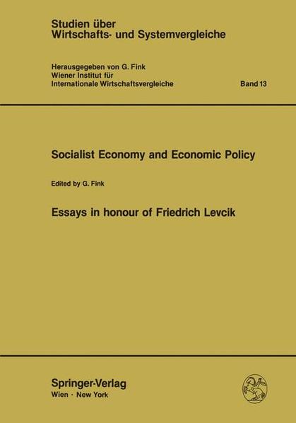 Socialist Economy and Economic Policy
