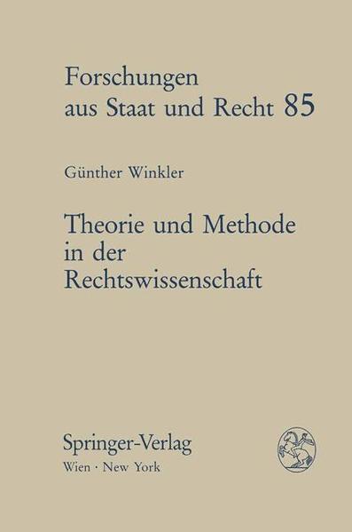 Theorie und Methode in der Rechtswissenschaft
