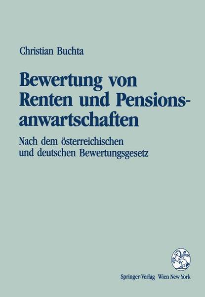 Bewertung von Renten und Pensionsanwartschaften