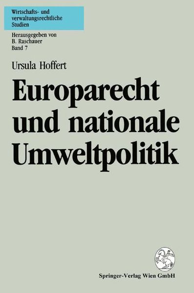 Europarecht und nationale Umweltpolitik