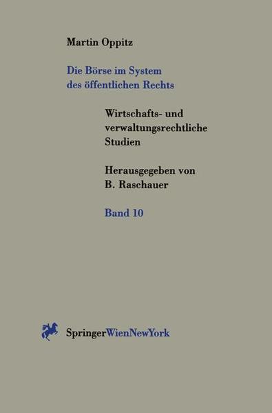 Die Börse im System des öffentlichen Rechts
