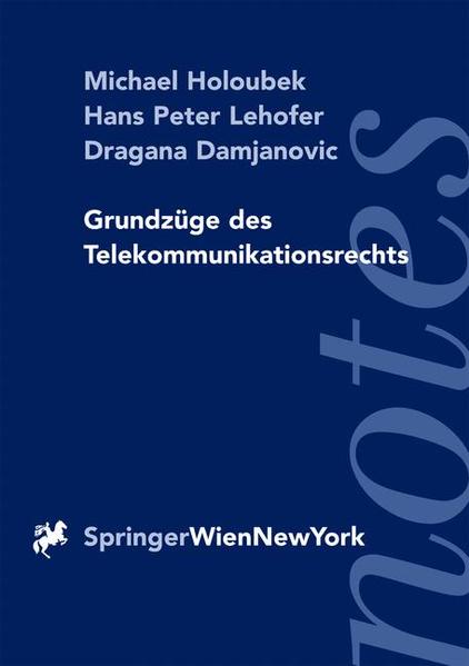 Grundzüge des Telekommunikationsrechts