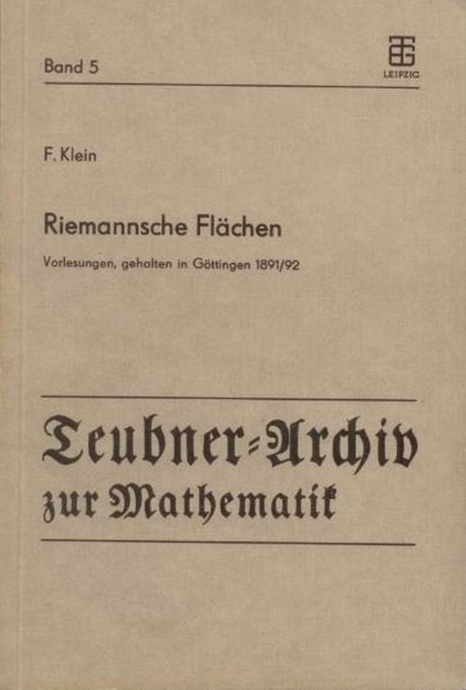 Riemannsche Flächen