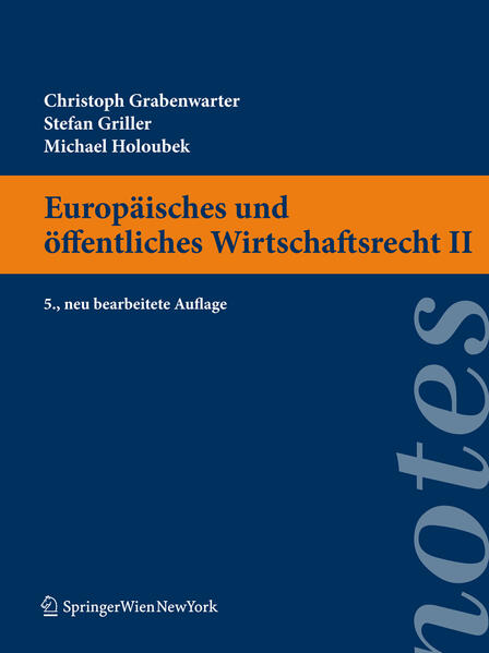 Europäisches und öffentliches Wirtschaftsrecht II