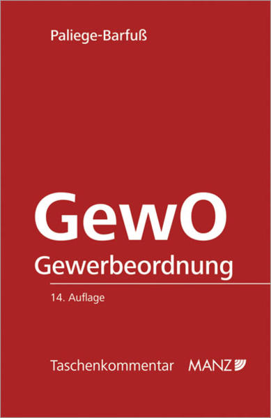GewO Die Gewerbeordnung 1994