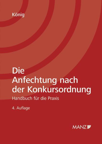 Die Anfechtung nach der Konkursordnung