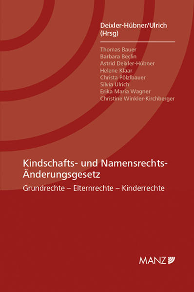 Kindschafts- und Namensrechts-Änderungsgesetz