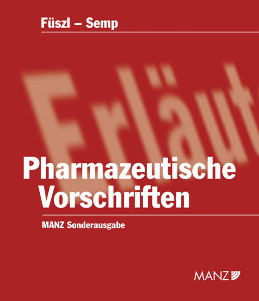 Pharmazeutische Vorschriften