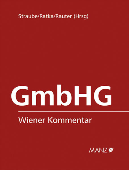 GmbHG Wiener Kommentar zum GmbH-Gesetz