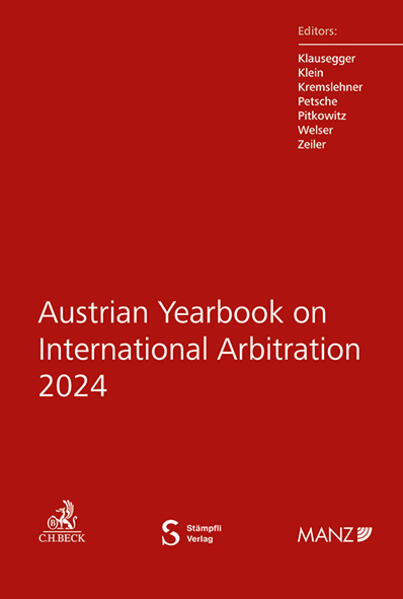 Nomos eLibrary / Austrian Yearbook on International Arbitration 2024