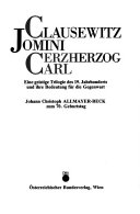 Clausewitz - Jomini - Erzherzog Carl