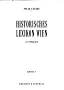 Historisches Lexikon Wien (1.Auflage)