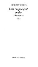 Das Doppelgrab in der Provence