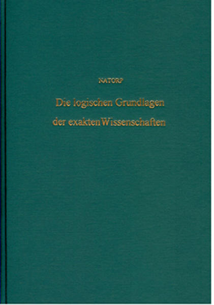 Die logischen Grundlagen der exakten Wissenschaften
