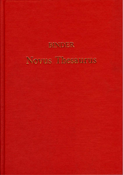 Novus Thesaurus Adagiorum Latinorum