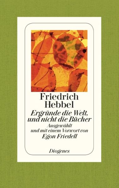 Ergründe die Welt, und nicht die Bücher