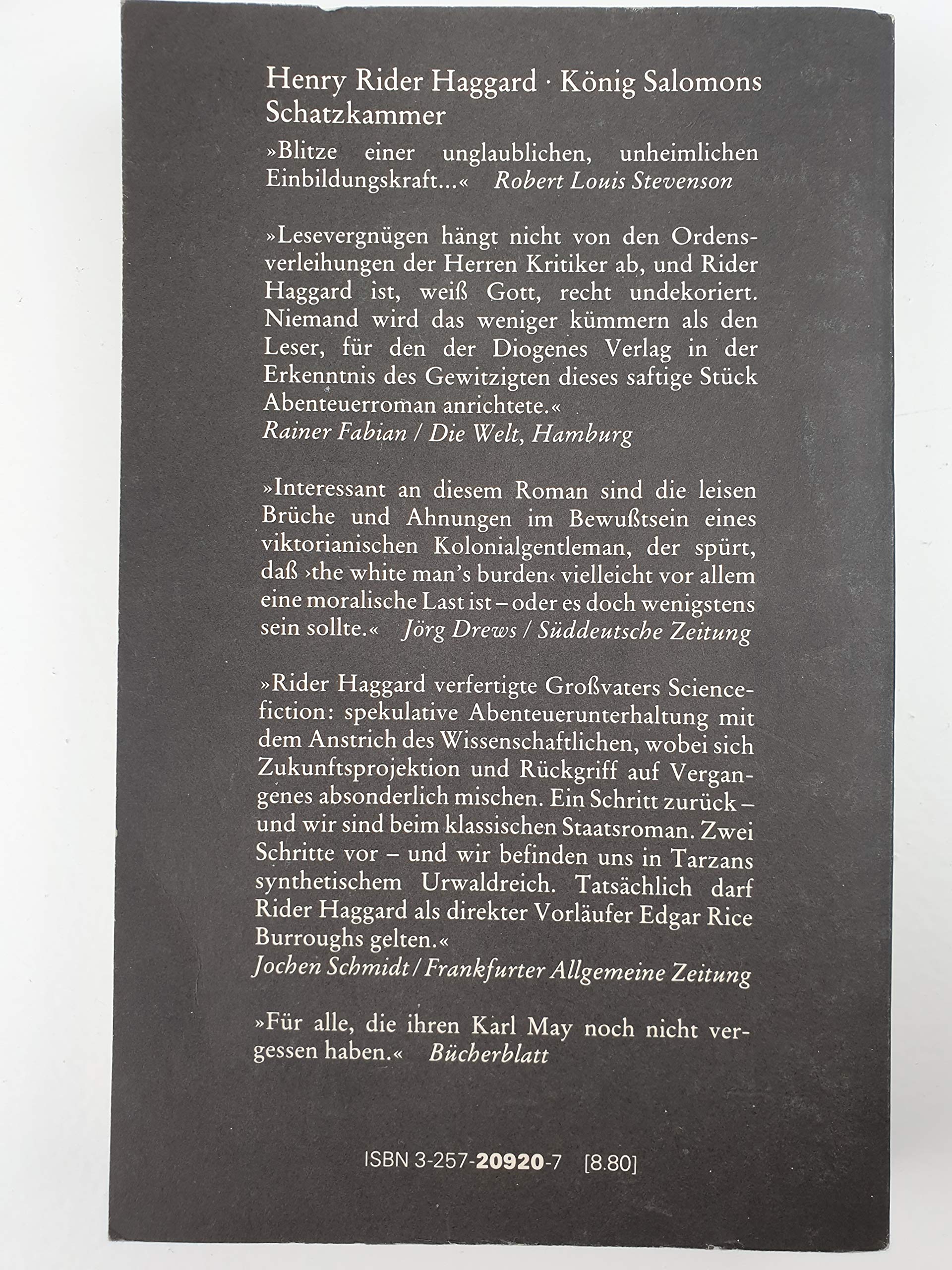 König Salomons Schatzkammern