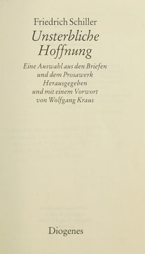 Unsterbliche Hoffnung