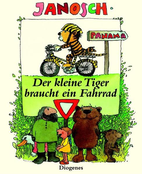 Der kleine Tiger braucht ein Fahrrad