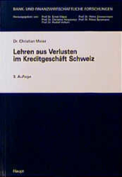 Lehren aus Verlusten im Kreditgeschäft Schweiz