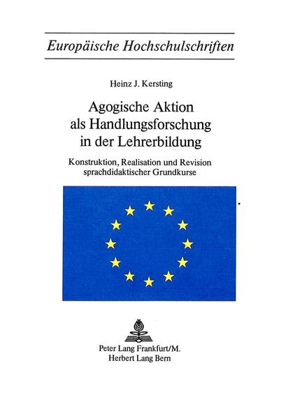 Agogische Aktion als Handlungsforschung in der Lehrerbildung