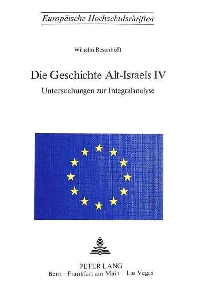Die Geschichte Alt-Israels IV