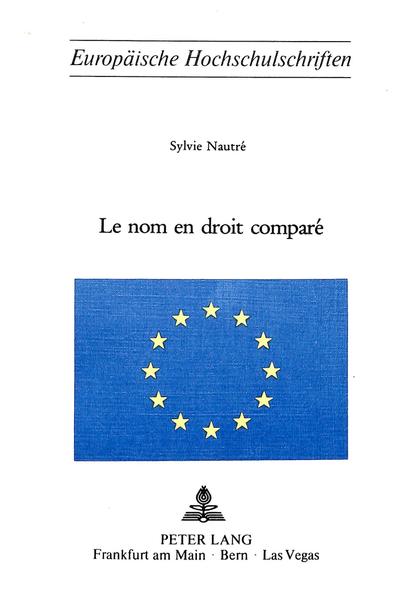 Le nom en droit comparé