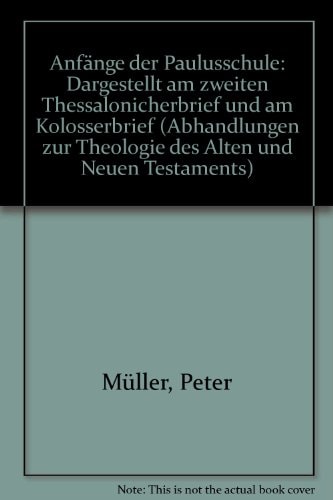 Anfänge der Paulusschule