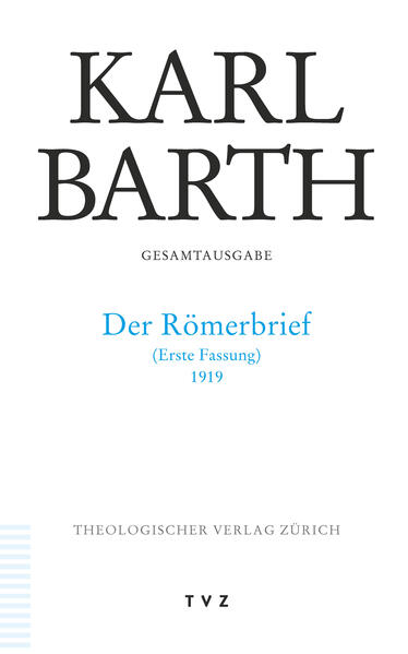 Der Römerbrief 1919