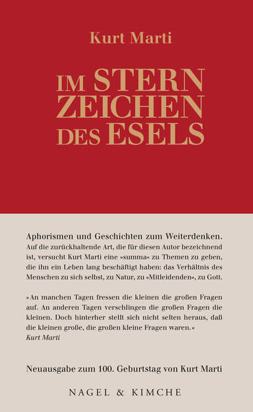 Im Sternzeichen des Esels