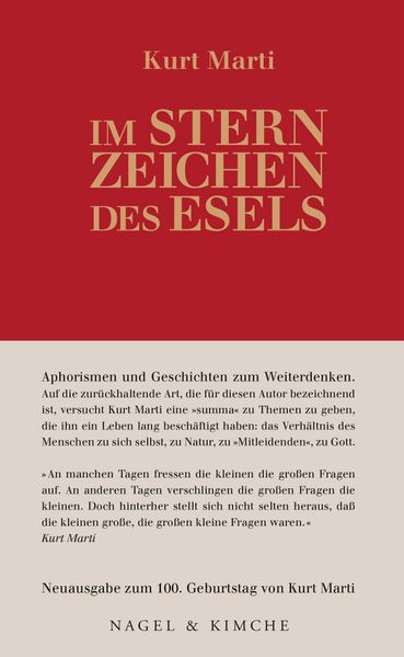 Im Sternzeichen des Esels